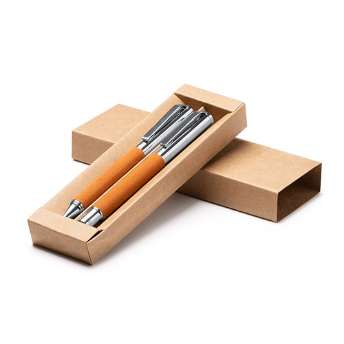 Pen set consisting of a ballpoint pen and a roller Almira