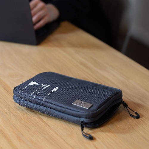 Blue Cycle Tech Pouch 2 TROIKA BLUE CYCLE TECH POUCH 2 Blue Cycle Tech Pouch 2 TROIKA BLUE CYCLE TECH POUCH 2