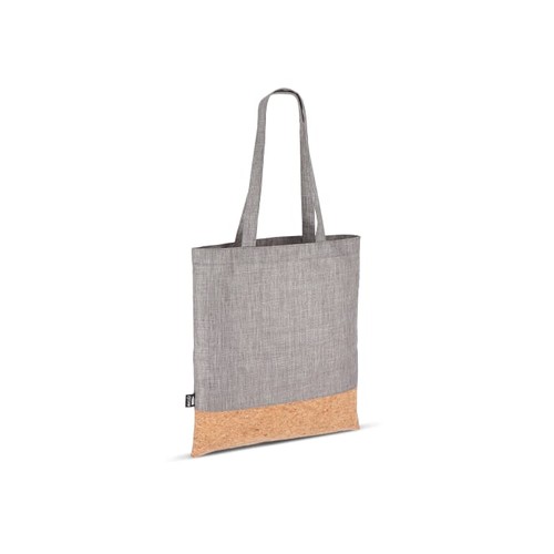 Carrier bag R-PET & cork 35 x 40cm Carrier bag R-PET & cork 35 x 40cm