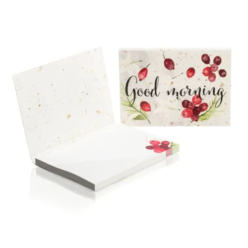 Blocco adesivo in copertina morbida in carta caffè Blocco adesivo in copertina morbida in carta caffè