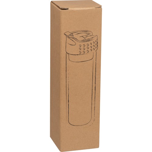 Double wall glass bottle, leakproof Double wall glass bottle, leakproof