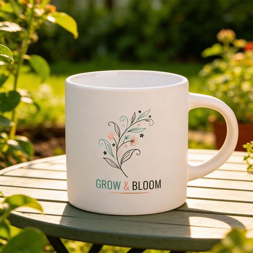 Taza Gaia Pure 250ml Blanco