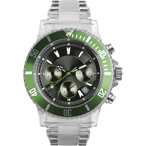 CUSTOMIZABLE POLYCARBONATE CHRONOGRAPH WATCH