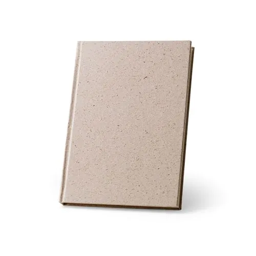 TEAPAD RIGID. A5 notepad with hard cover made from tea leafs waste (65%)