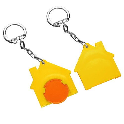 Chip holder with 1€ chip "house" Chip holder with 1€ chip "house"