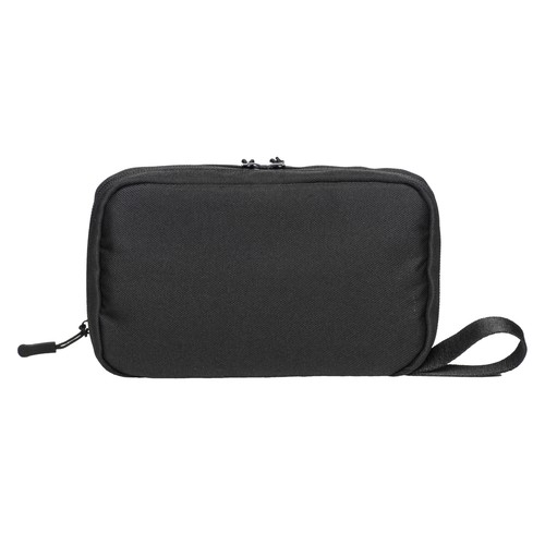 Tech organizer made of R-PET 900D with inside pockets and zipper closure