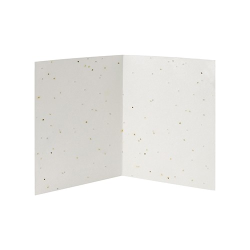 Folding card with seeds Rosellina Folding card with seeds Rosellina