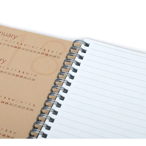 Blocco appunti in copertina morbida a spirale ECO Blocco appunti in copertina morbida a spirale ECO