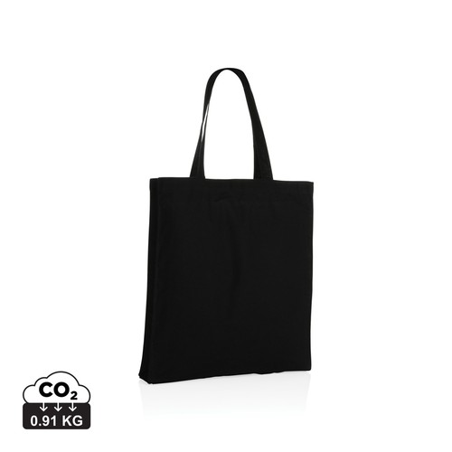 Impact AWARE™ gerecycled katoenen draagtas met bodem 145gsm