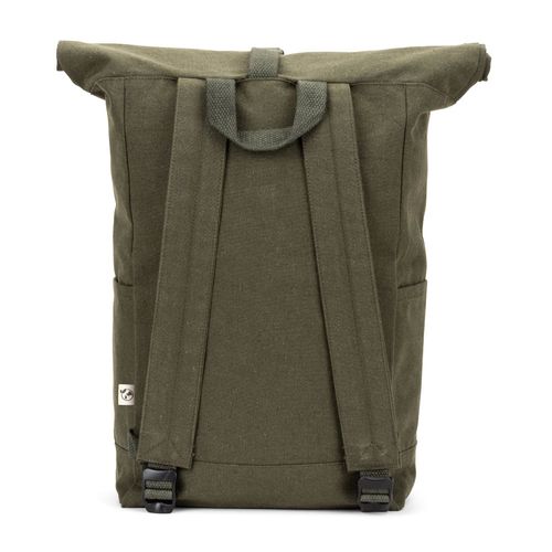 SAINT. Roll top backpack in recycled cotton and recycled polyester (380 g/m²) SAINT. Roll top backpack in recycled cotton and recycled polyester (380 g/m²)
