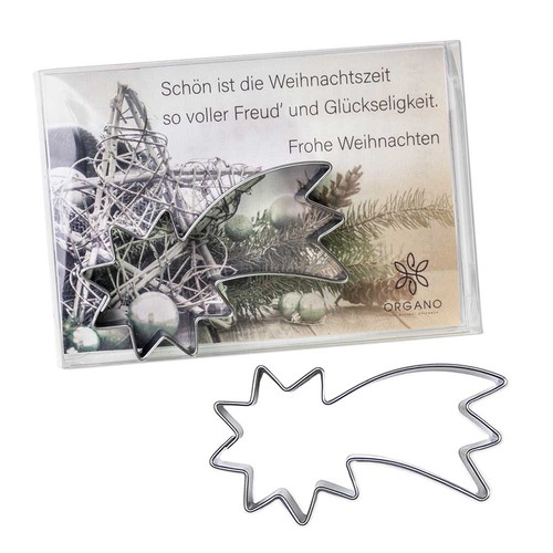 Baking-shape in a box - winter - comet