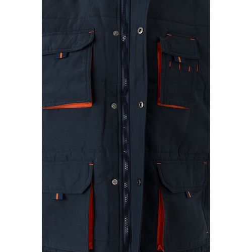 VL NERGAL. Padded vest, two-tone, multi-pocket (120g/m²), in polyester (100%) VL NERGAL. Padded vest, two-tone, multi-pocket (120g/m²), in polyester (100%)