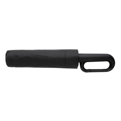 Yara 21" AWARE™ RPET solid colour umbrella with carabiner Yara 21" AWARE™ RPET solid colour umbrella with carabiner