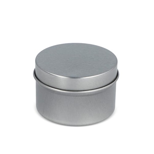 Bougie parfumée à base de plantes Dhyana en étain recyclé