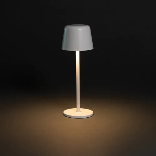 Zenic RCS recycled plastic USB re-chargable table lamp