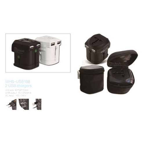 Adaptateur de voyage AU, US, Euro, UK