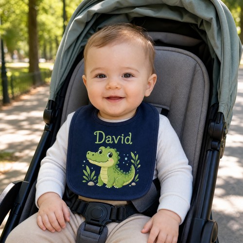 Custom Baby Bibs - Combed Cotton, Made to Order