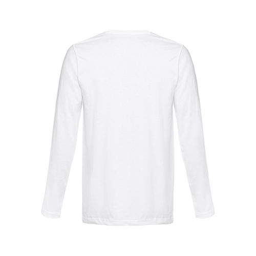 THC BUCHAREST WH. T-shirt da uomo in cotone a maniche lunghe