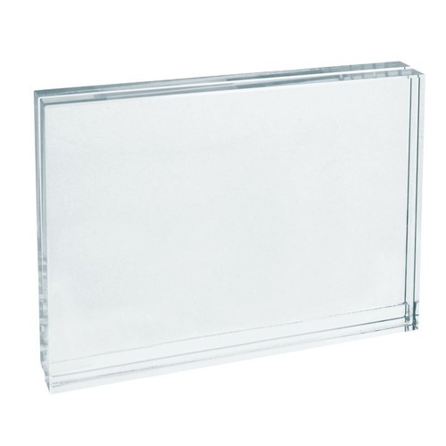GLASS PHOTO HOLDER - 180x130 mm - LUX BO GLASS PHOTO HOLDER - 180x130 mm - LUX BO