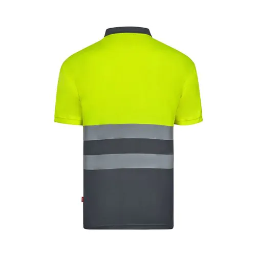 VL FORTUNA. Bird-eye polo shirt (140g/m²) with short sleeves, in polyester (100%) VL FORTUNA. Bird-eye polo shirt (140g/m²) with short sleeves, in polyester (100%)