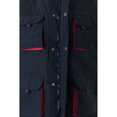 VL NERGAL. Padded vest, two-tone, multi-pocket (120g/m²), in polyester (100%) VL NERGAL. Padded vest, two-tone, multi-pocket (120g/m²), in polyester (100%)