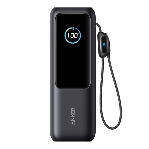 Powerbank 25.000 mAh et 165 W avec câble intégré Anker