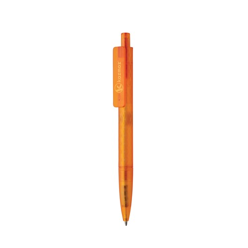 Stylo X3 en plastique givré GRS