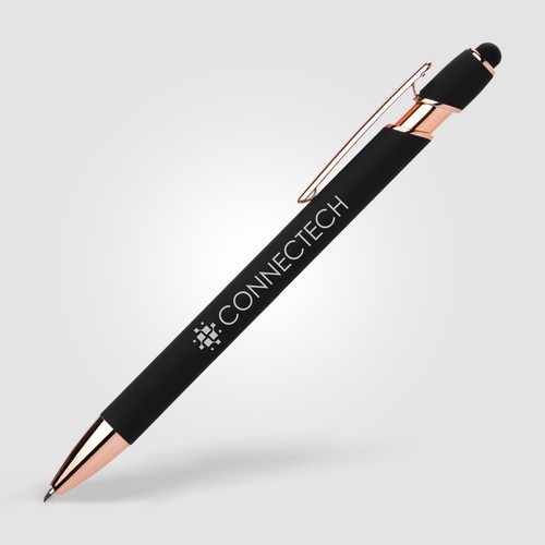 Prince Softy Rose Gold Stylo Gel avec Stylet