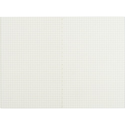 A5 notebook with plaid sheets