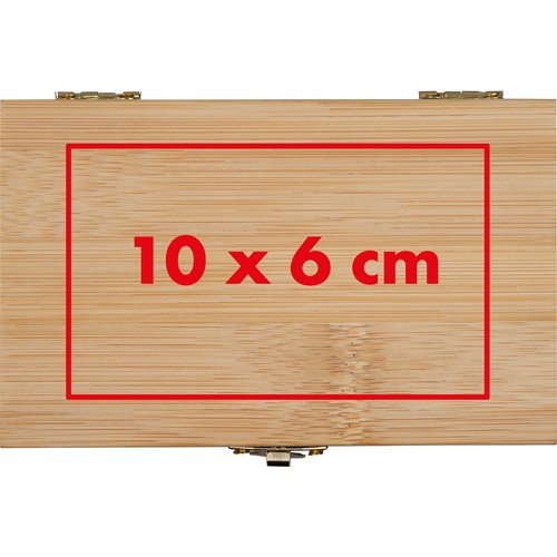 Ice cube set in Bamboo case Ice cube set in Bamboo case