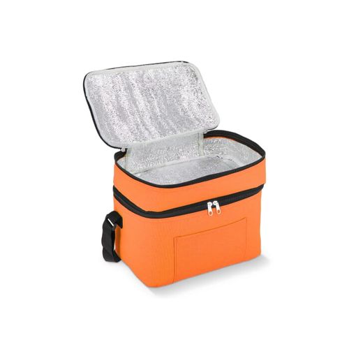 R-PET 600D Bolsa nevera doble compartimento 30 x 20 x 25cm 12L