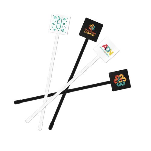 AGITATEUR COCKTAIL CARRE SPATULE 190 mm AGITATEUR COCKTAIL CARRE SPATULE 190 mm