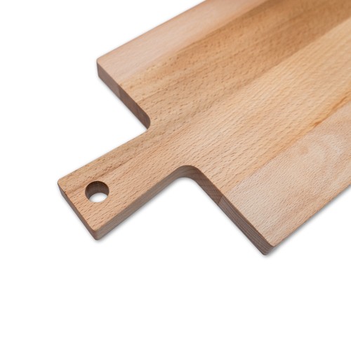Beech board with handle without juice groove 37x19 cm Beech board with handle without juice groove 37x19 cm