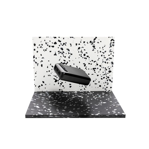 10.000 mAh Powerbank aus RCS Standard recyceltem Kunststoff