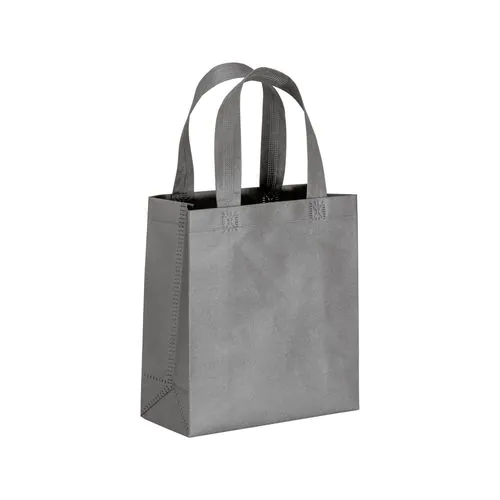 80 g/m2 non-woven fabric mini shopping bag with gusset and short handles 80 g/m2 non-woven fabric mini shopping bag with gusset and short handles