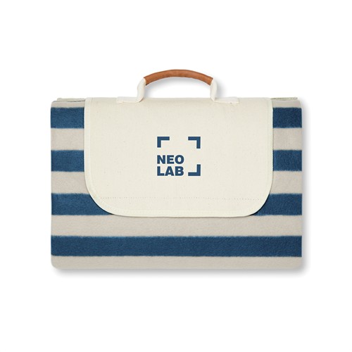 Coperta picnic grande VINGA Alba in rPET GRS