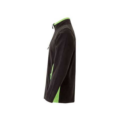 VL GERAS. Tweekleurig fleecejack (220g/m²) van polyester (100%)
