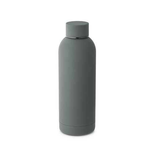 ODIN. Double wall vacuum stainless steel (36% recycled) bottle with rubber coating 550 mL ODIN. Double wall vacuum stainless steel (36% recycled) bottle with rubber coating 550 mL