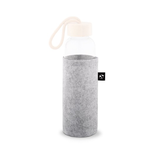 STOREY. Funda de fieltro reciclado (xxx % reciclado), ideal para botellas