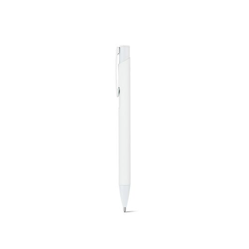 CLINT. Balpen van gerecycled aluminium (100% rAL) met rubberen afwerking