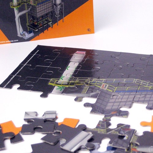 A4 CARD PUZZLE – 56 PIECES CUSTOMIZABLE