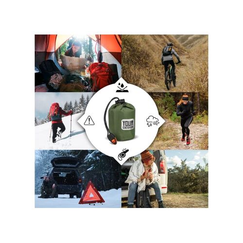 Outdoor Survival 2-in-1 Thermal Poncho Outdoor Survival 2-in-1 Thermal Poncho