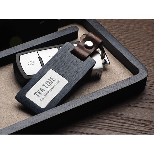 Drewniany organizer na biurko