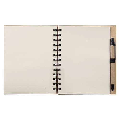 Carnet à spirale avec couverture rigide en carton Cereo