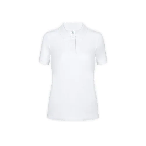 Women White Polo Shirt "keya" WPS180