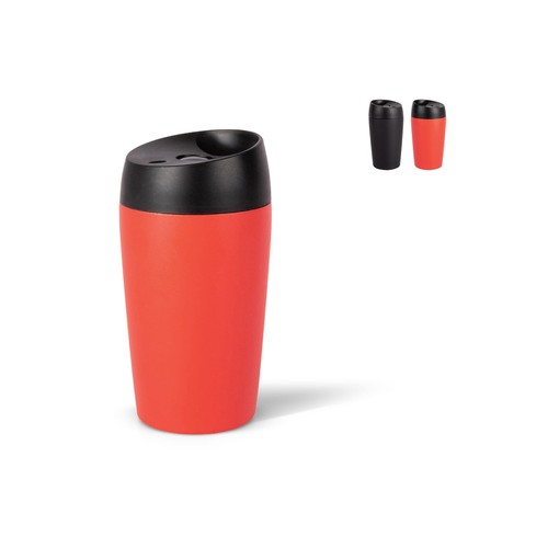 Sagaform Loke dubbelwandige mok met rubberen Coating 240ml Sagaform Loke dubbelwandige mok met rubberen Coating 240ml