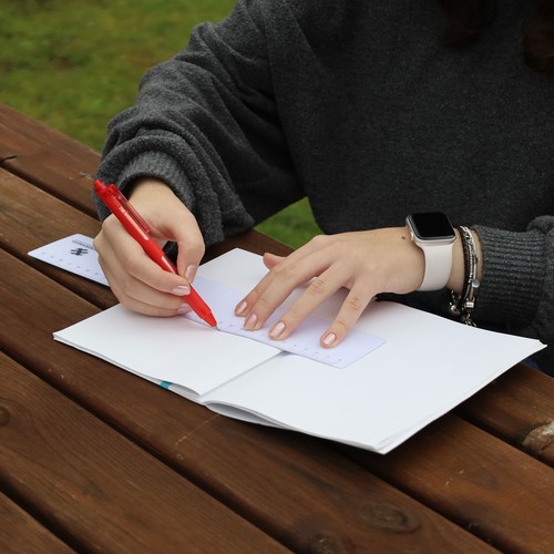 30CM PP 800 MIC RULER 1 CUSTOMIZABLE SIDE