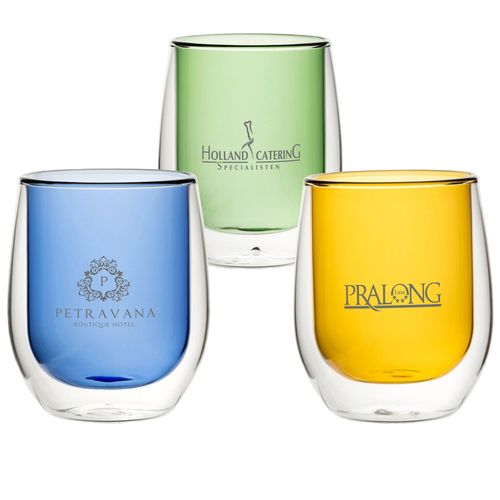 Double Wall Water - Blue, Amber & Green (270ml/9.7oz) Double Wall Water - Blue, Amber & Green (270ml/9.7oz)