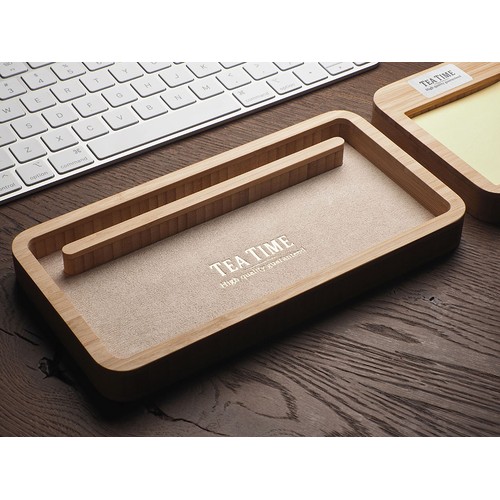 Wooden desk organiser Wooden desk organiser