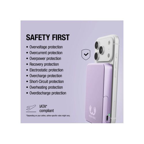 Fresh 'n Rebel Wireless Powerbank 10000mAh Compatible with MagSafe Fresh 'n Rebel Wireless Powerbank 10000mAh Compatible with MagSafe